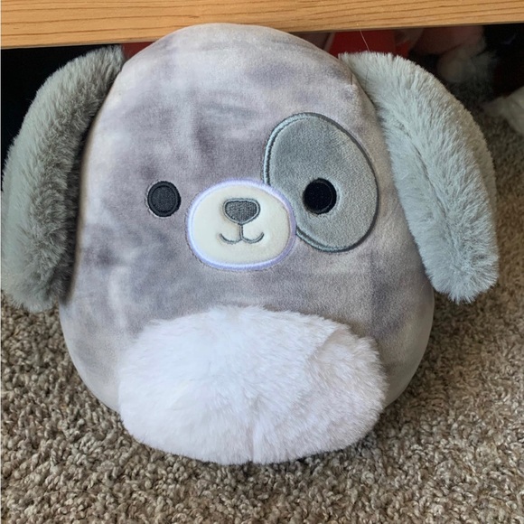 Squishmallows | Toys | Nwt 8 Gustavus The Gray Dog Squishmallow | Poshmark